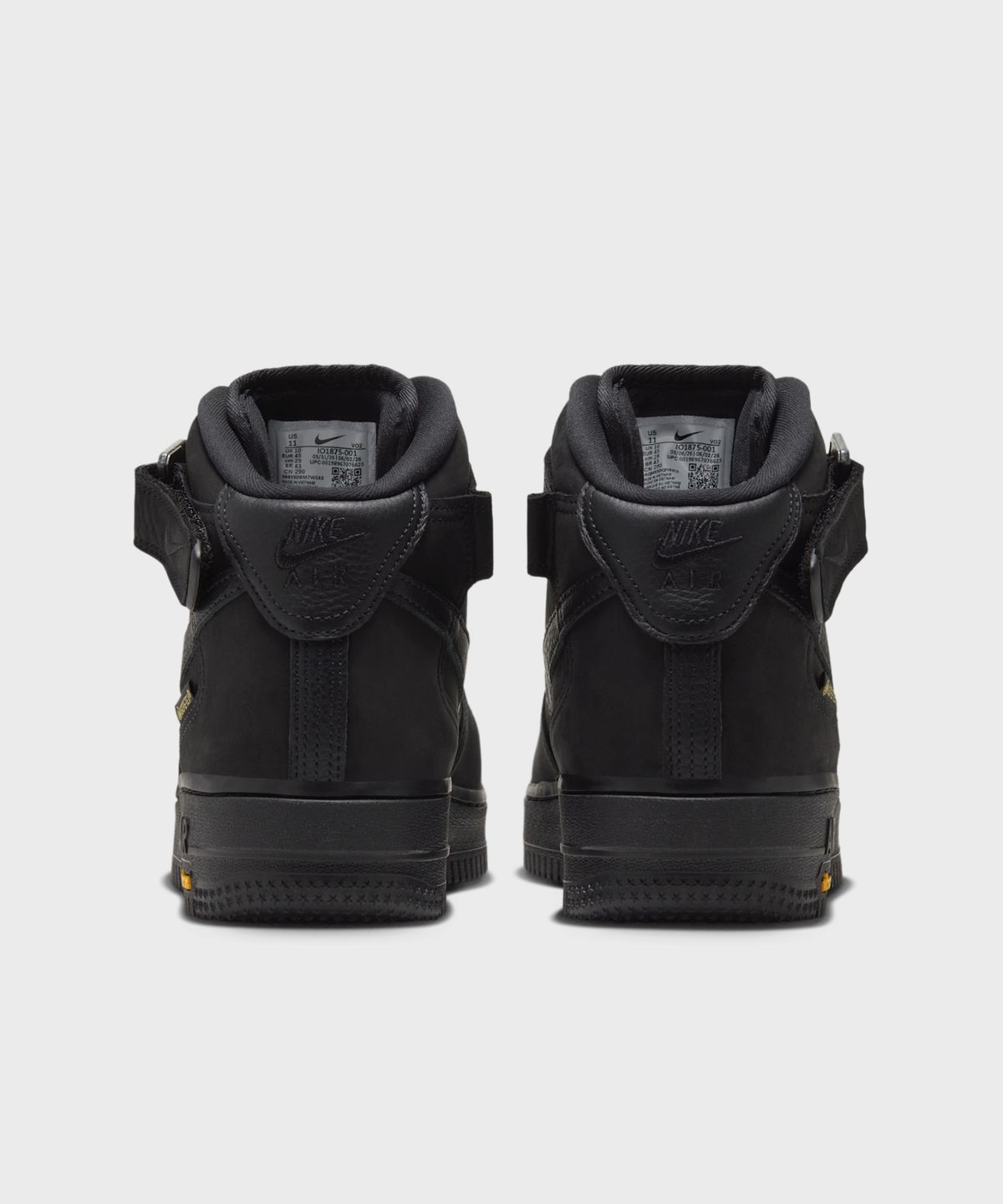 나이키(NIKE) 에어 포스 1 미드 07 GORE-TEX Vibram® M - 블랙:스모크 그레이:블랙 / IO1875-001