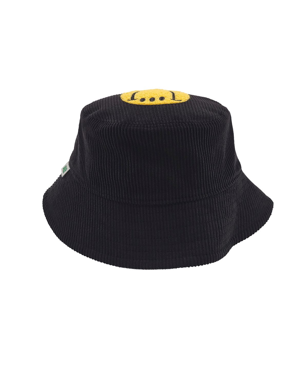 욜프(YORF) YORF TRIPLE SMILE RIBBON HAT BLACK 트리플 스마일 리본 햇 블랙