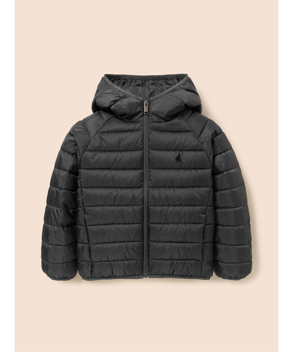 빈폴 키즈(BEANPOLE KIDS) 라이트 한줌 경량 후드 패딩 점퍼  애쉬 (BI6838U024)