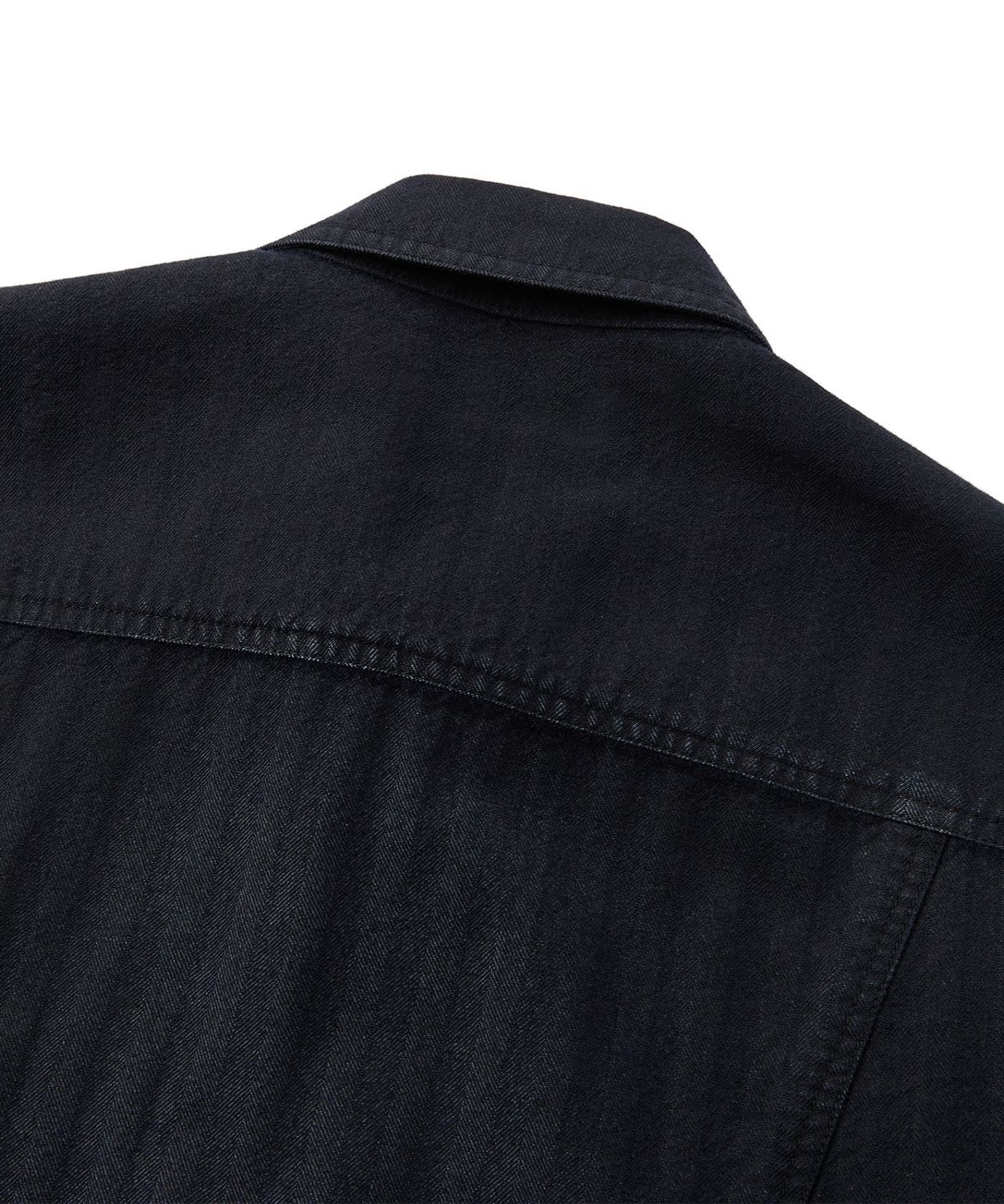 엠엠아이씨(MMIC) RIDGE HERRINGBONE SHIRT (NAVY)