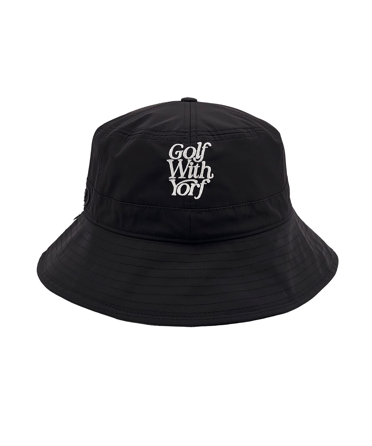 욜프(YORF) YORF LOGO POINT FISHING HAT BLACK 로고 포인트 피싱햇 블랙