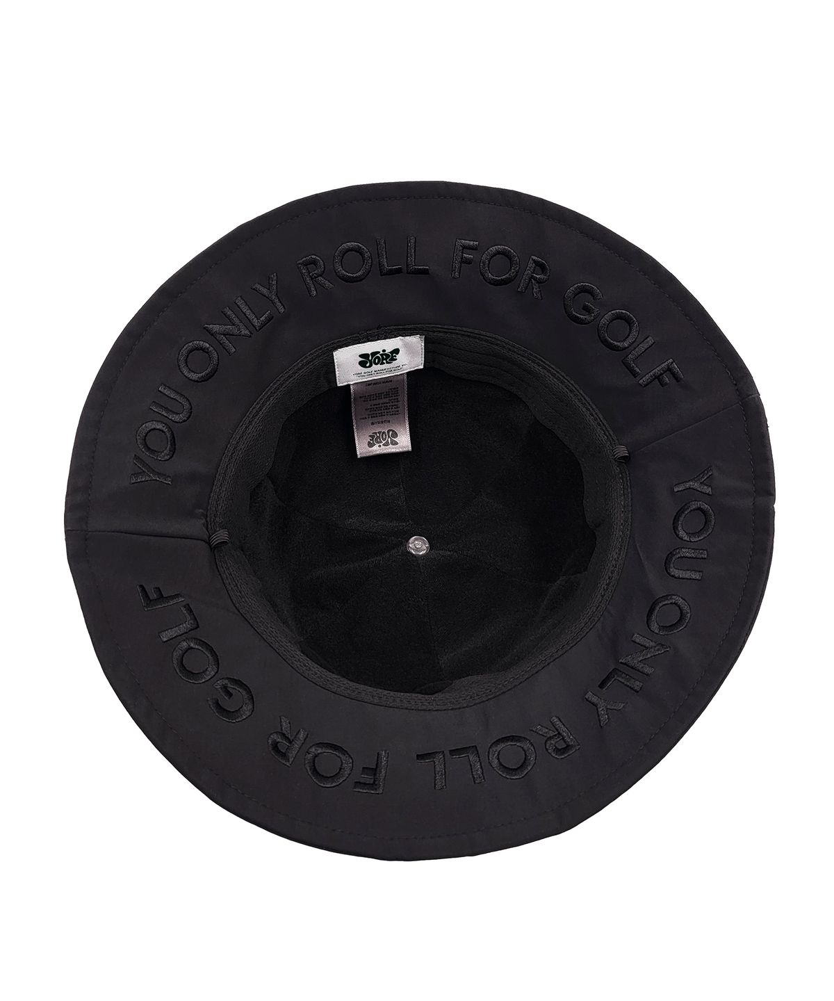 욜프(YORF) YORF LOGO POINT FISHING HAT BLACK 로고 포인트 피싱햇 블랙
