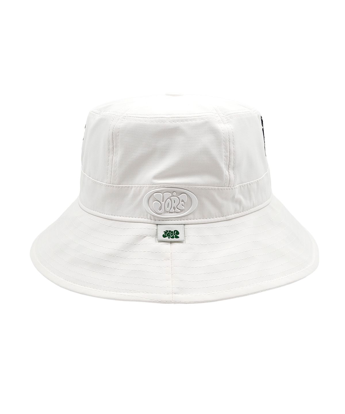 욜프(YORF) YORF LOGO POINT FISHING HAT WHITE 로고 포인트 피싱햇 화이트