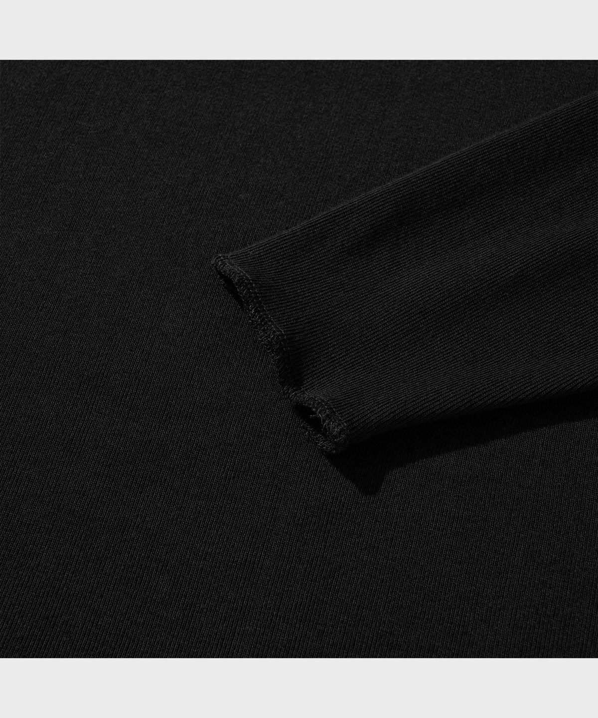 비디알(VDR) ROUGH CREWNECK [Black]