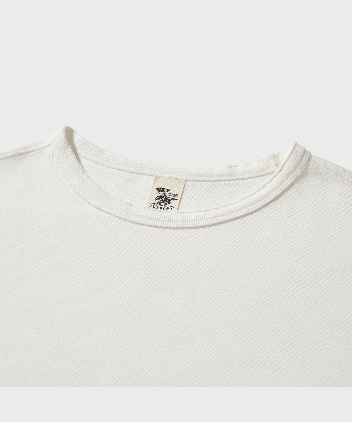 비디알(VDR) ROUGH CREWNECK [Vanilla]