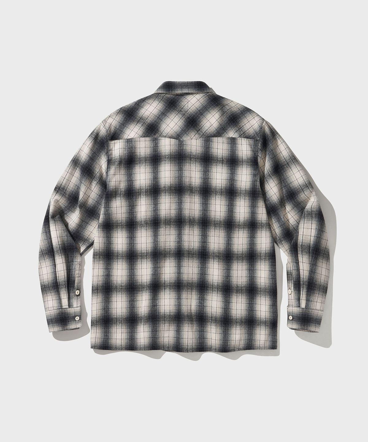 비디알(VDR) OMBRE PLAID SHIRT