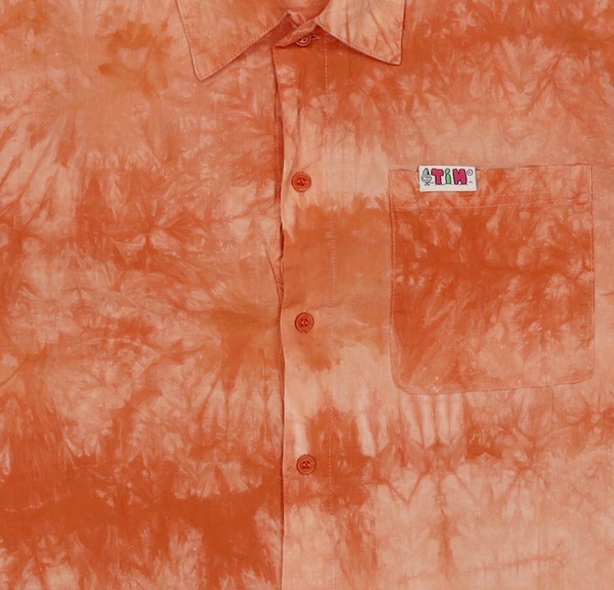 팀코믹스(TIMCOMIX) VAMOS TIE-DYE SS SHIRT ORANGE S