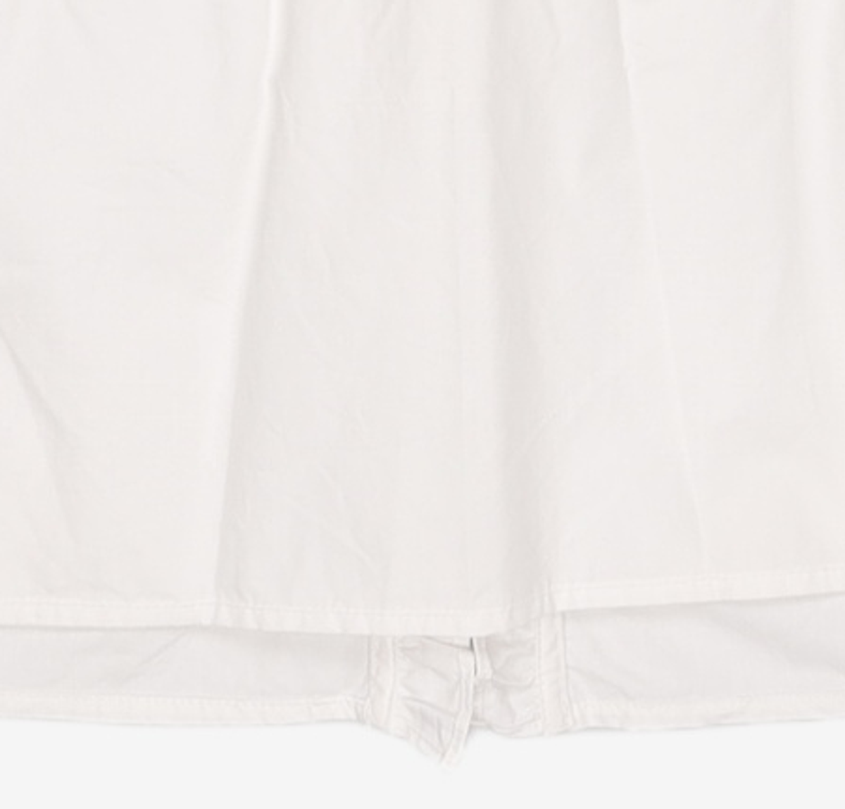 논로컬(NONLOCAL) Ribbon Shirring Puff Sleeve Blouse - White FREE