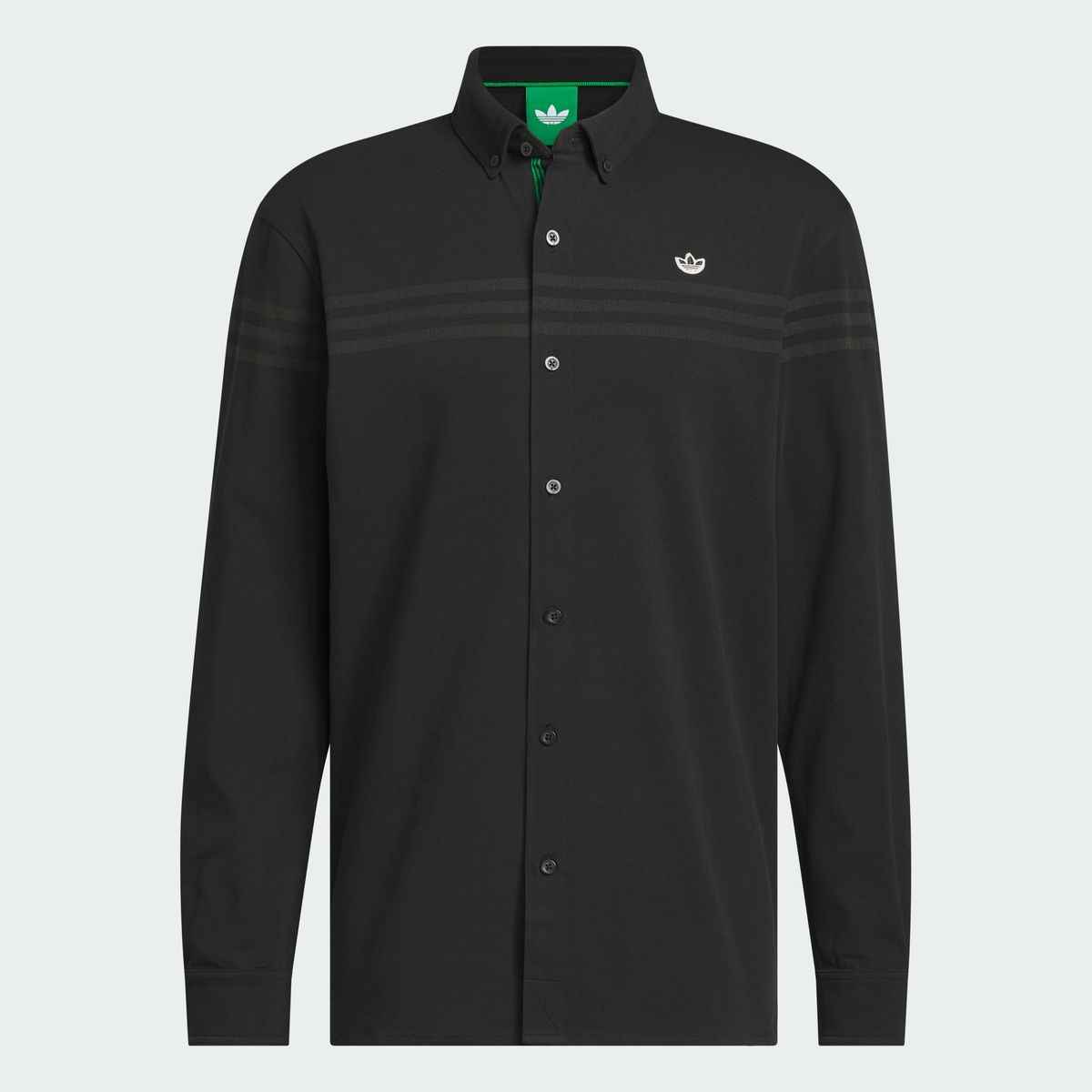 아디다스 골프(ADIDAS GOLF) 오리지널스 트위스트니트 버튼업 폴로 셔츠 KR5432