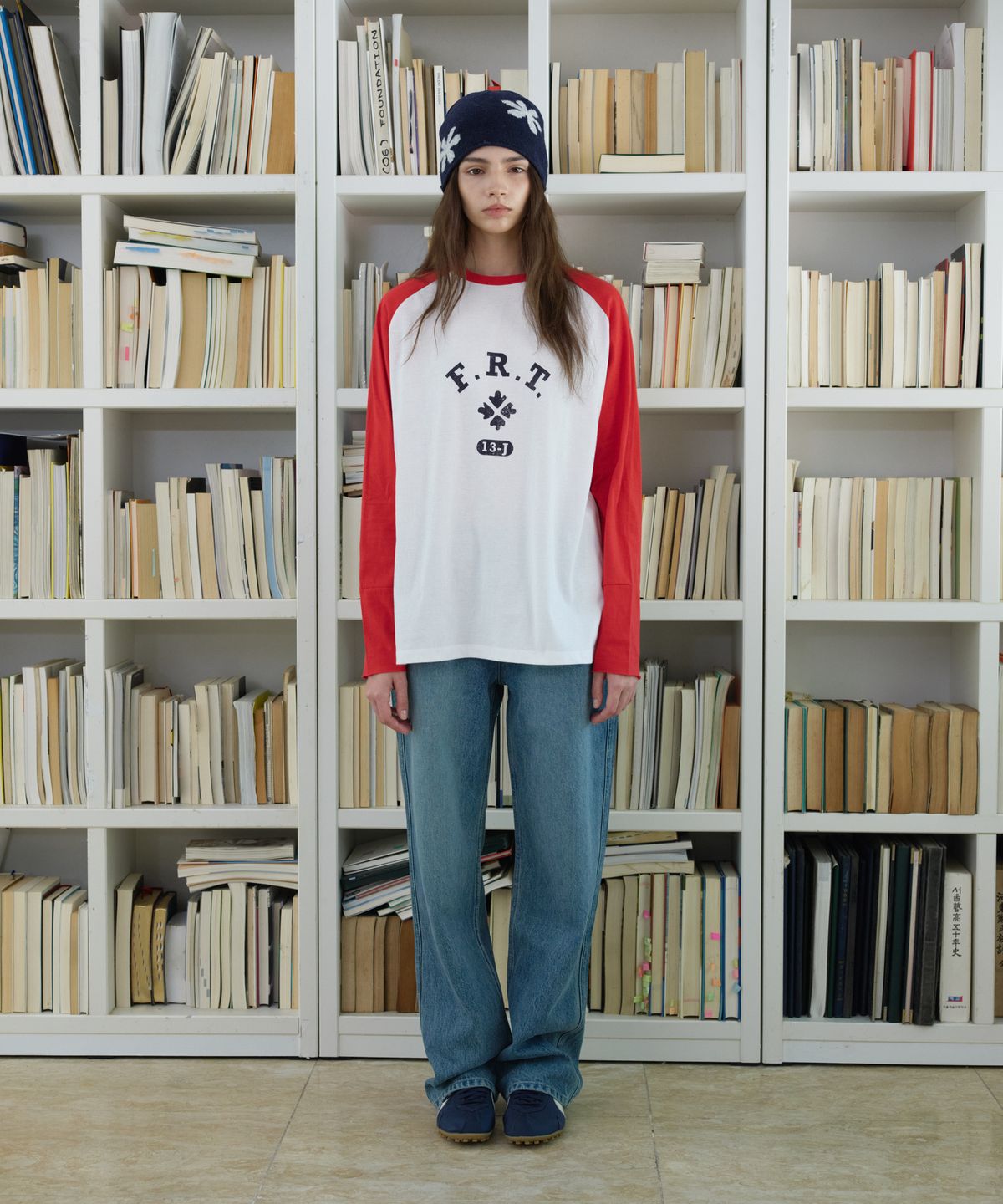 프리터(FRITUR) FRT Raglan T-shirt Red_F263TS16