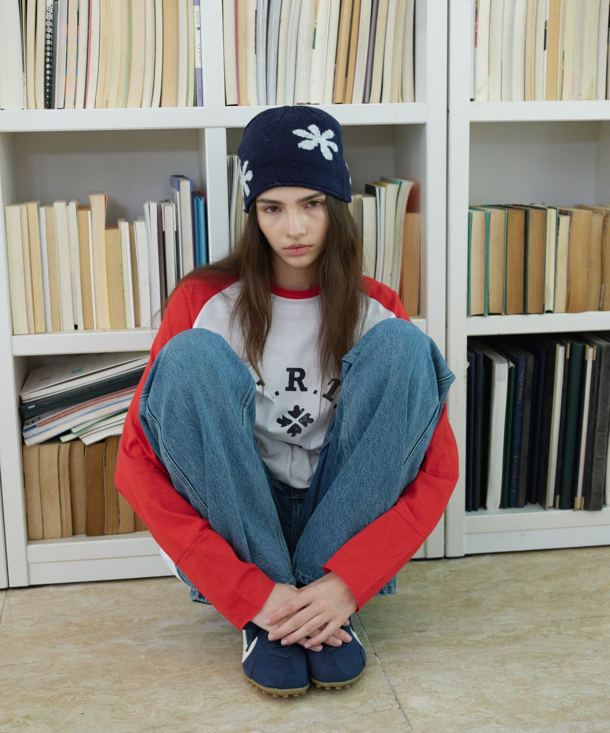 프리터(FRITUR) FRT Raglan T-shirt Red_F263TS16
