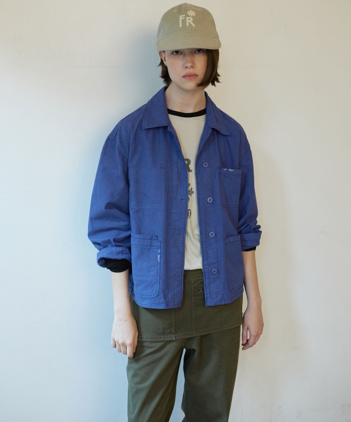 프리터(FRITUR) Icon Ball Cap Beige_F263HT08
