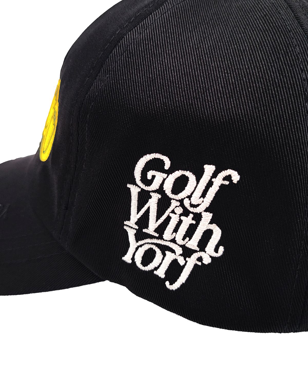 욜프(YORF) YORF TWILL SPORTS CAP BLACK 트윌 스포츠 볼캡 블랙