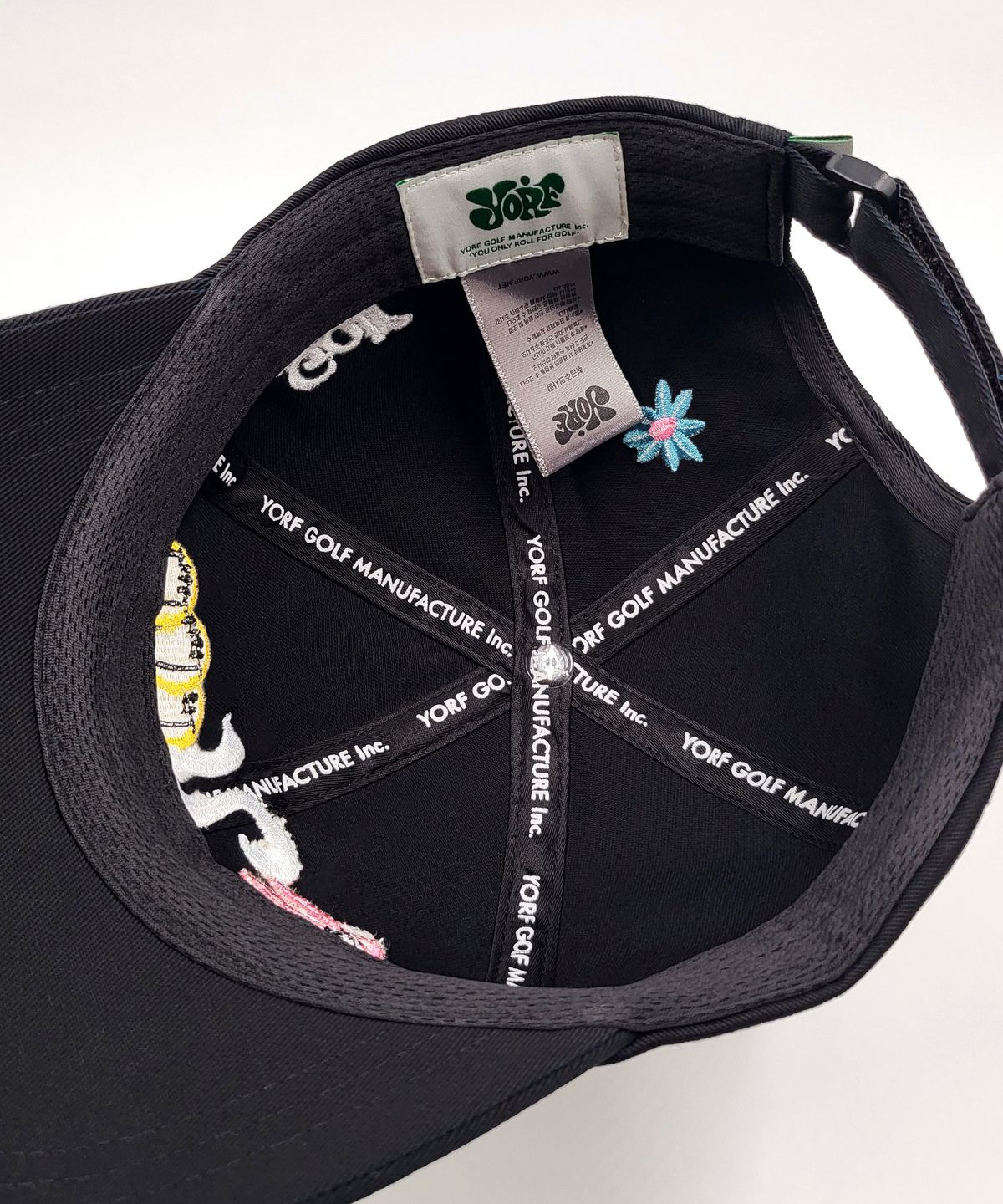 욜프(YORF) YORF TWILL SPORTS CAP BLACK 트윌 스포츠 볼캡 블랙