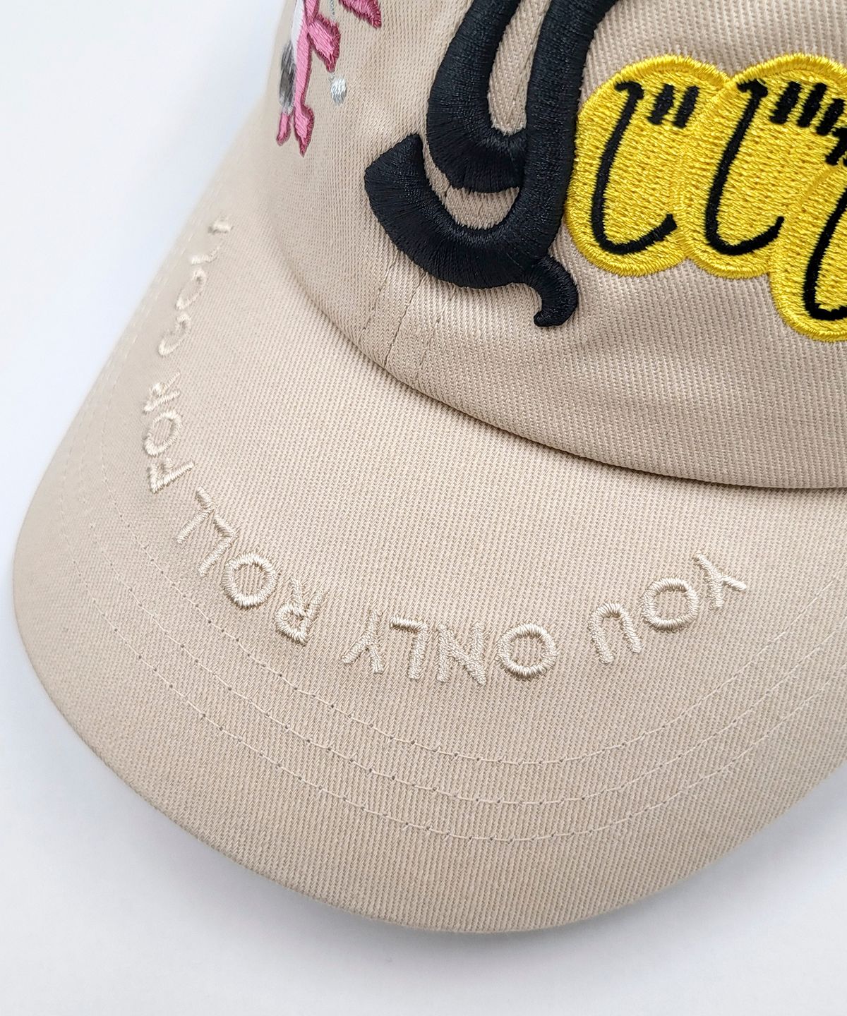 욜프(YORF) YORF TWILL SPORTS CAP BEIGE 트윌 스포츠 볼캡 베이지