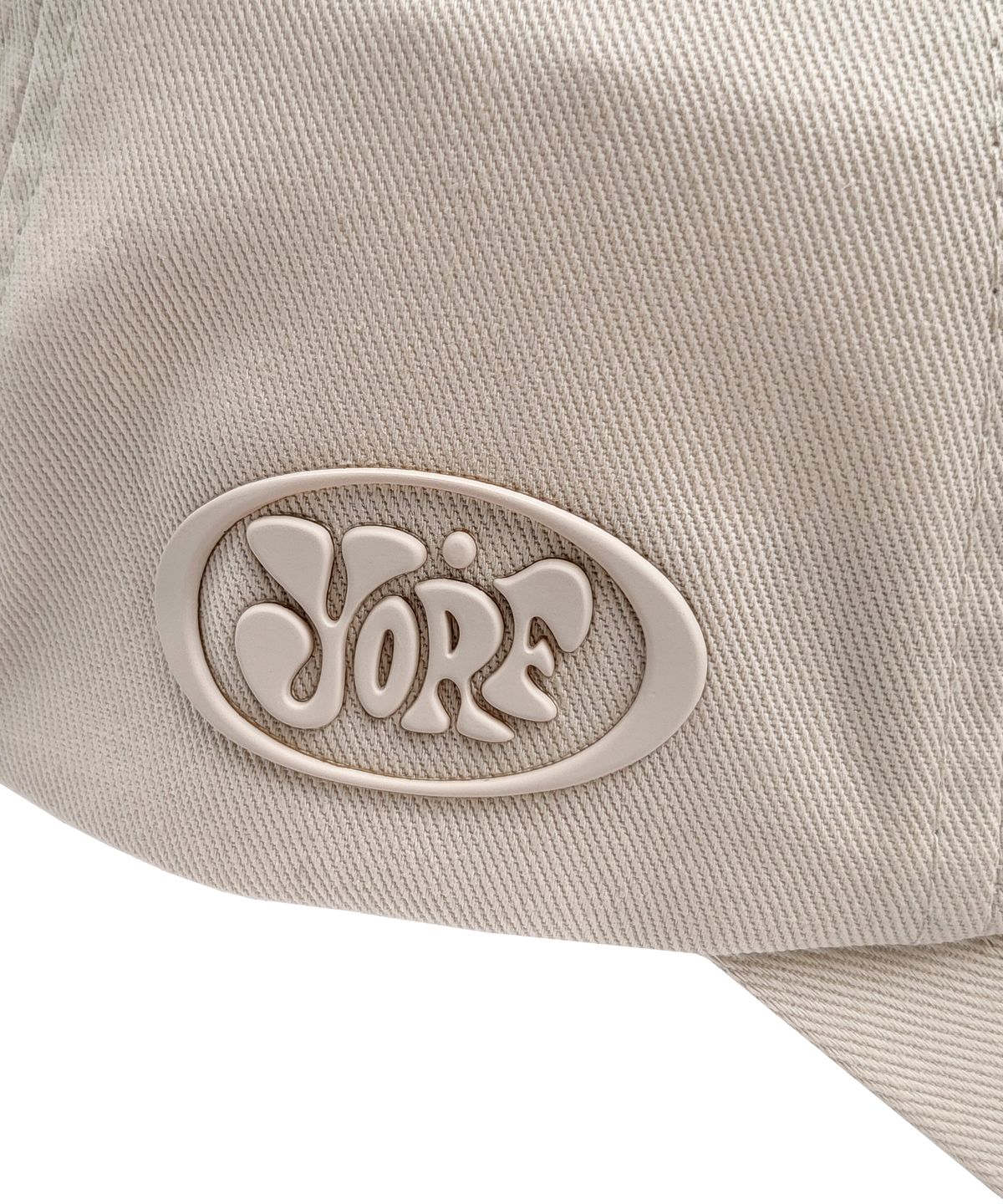 욜프(YORF) YORF TWILL SPORTS CAP BEIGE 트윌 스포츠 볼캡 베이지