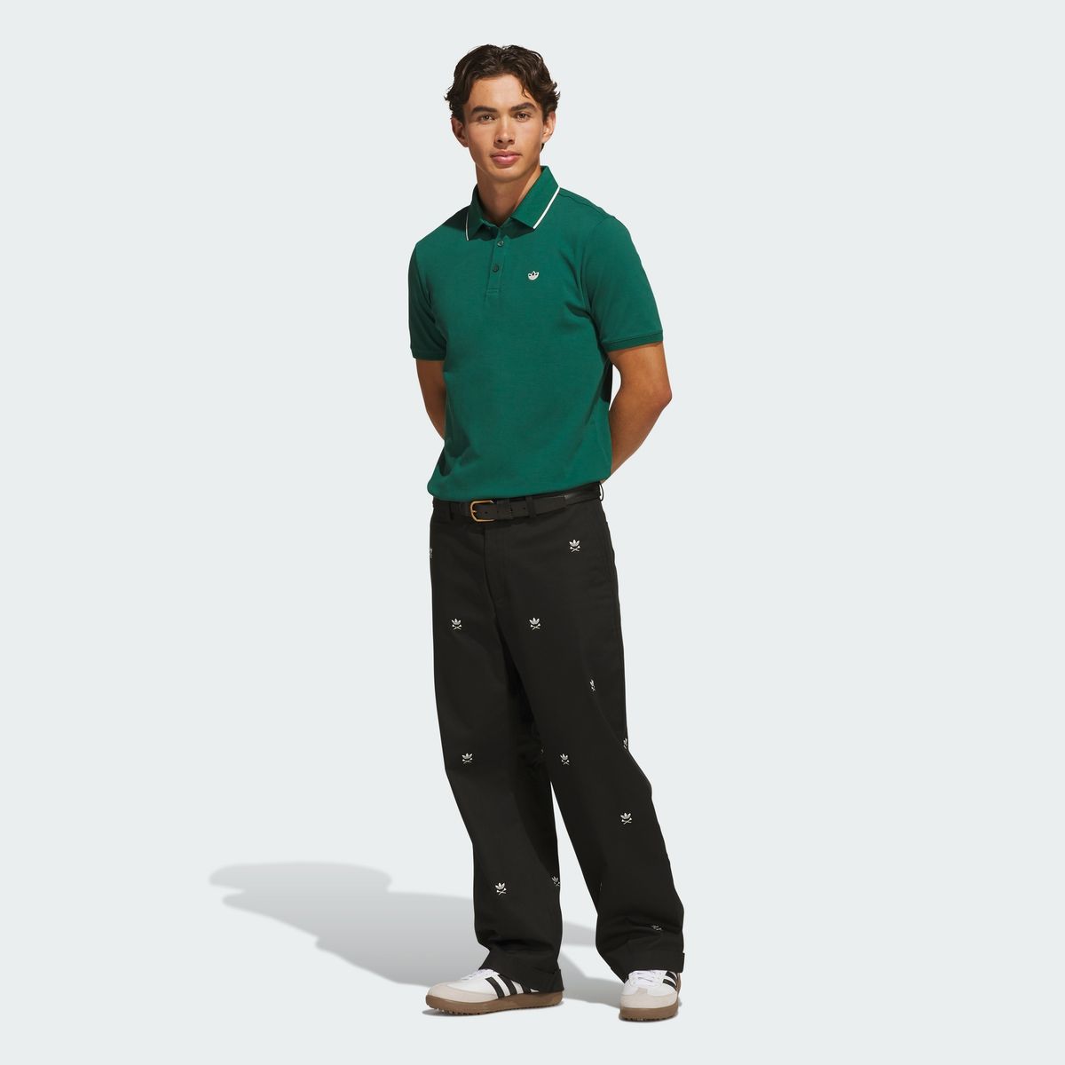 아디다스 골프(ADIDAS GOLF) 오리지널스 루즈 자수 팬츠 KH4077