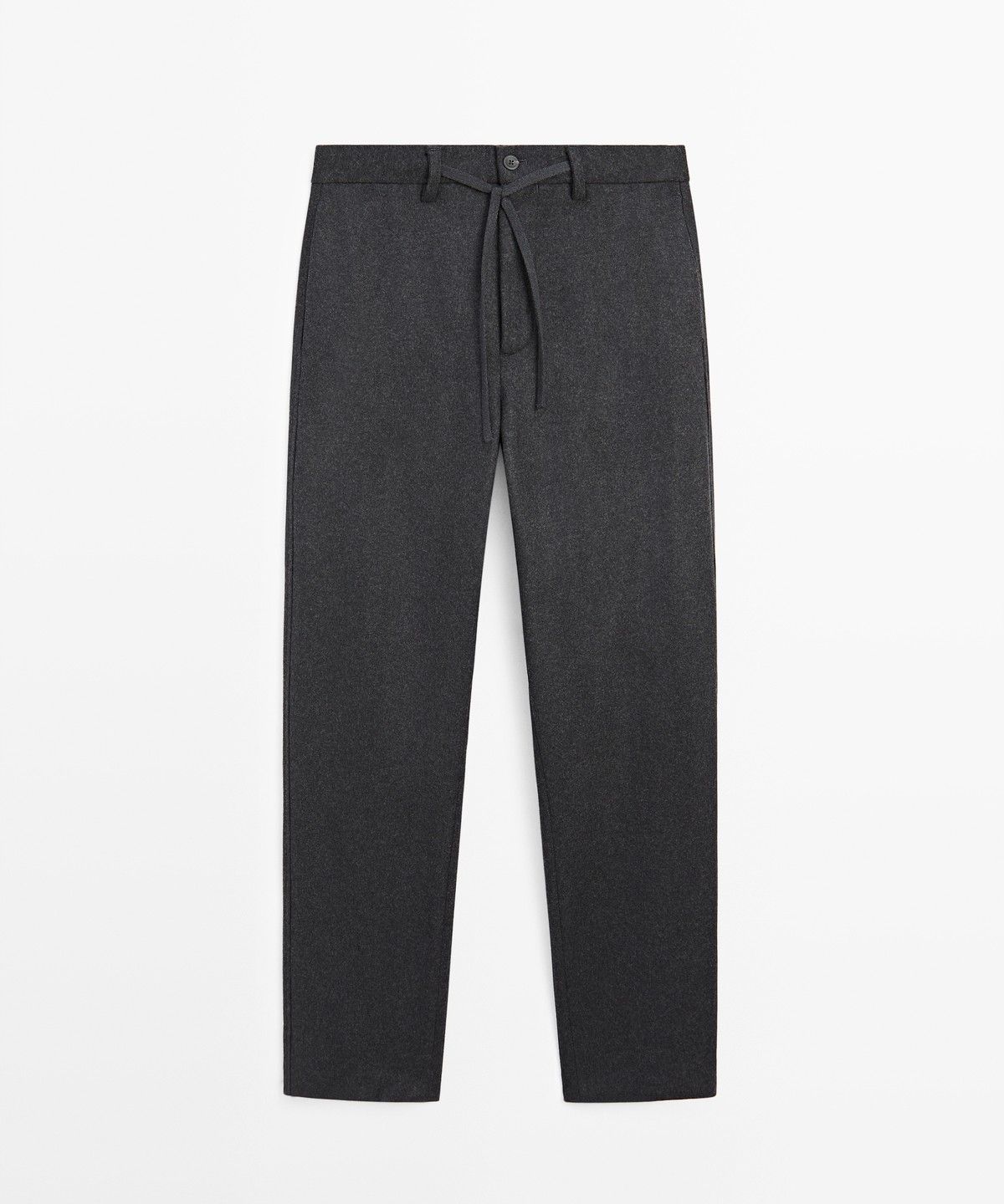 마시모두띠(MASSIMO DUTTI) 100% 울 토탈 룩 팬츠