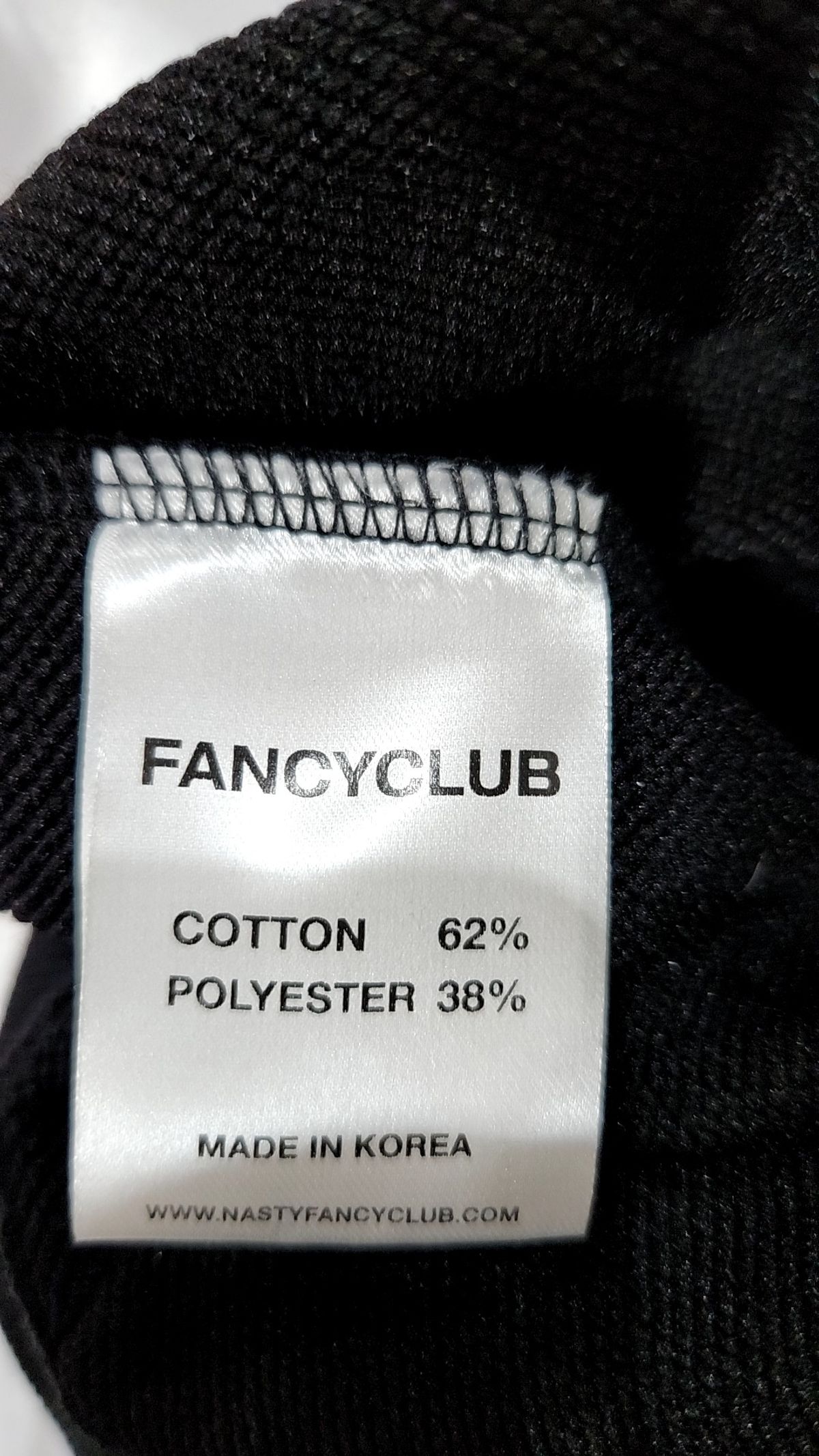 팬시클럽(FANCY CLUB) 스프레이 라이 다운 후드 (BLACK)_F24ZB060 FREE