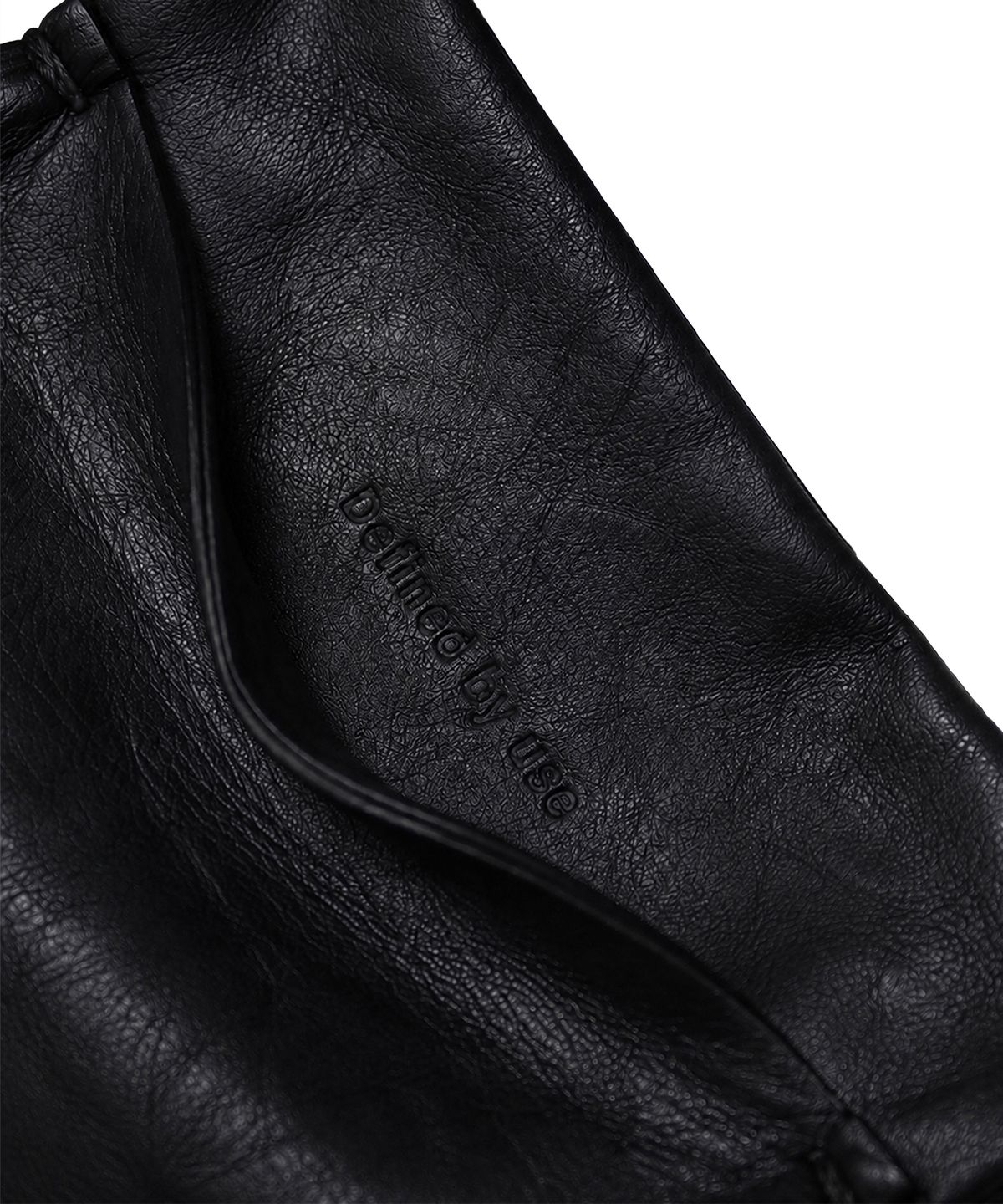 에크라(ECHRA) loop card holder [rough black]