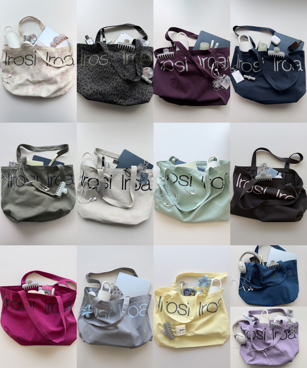 이로시 이로아(IROSI IROA) IR Classic Big Bag (Floral)