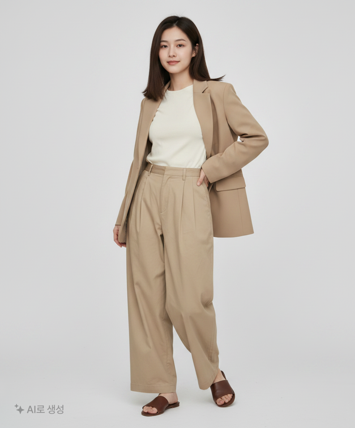 스파오(SPAO) 코튼 팬츠 27