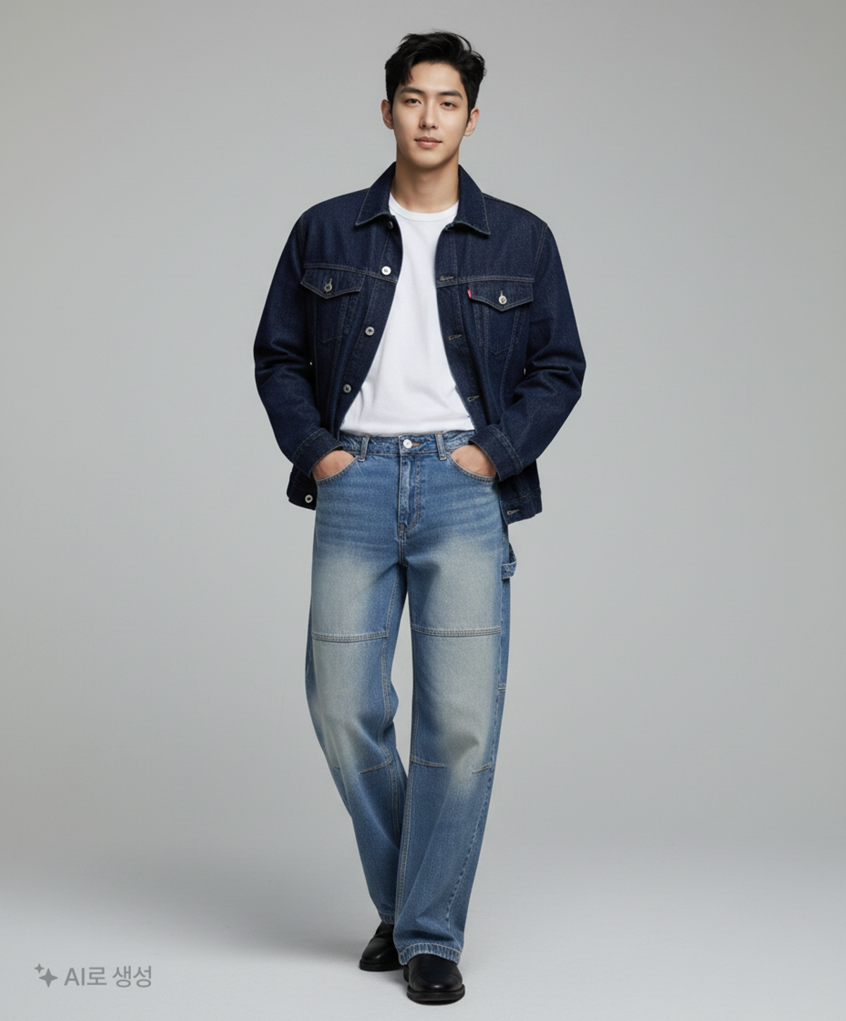 쿠어(COOR) 청/데님 팬츠 S