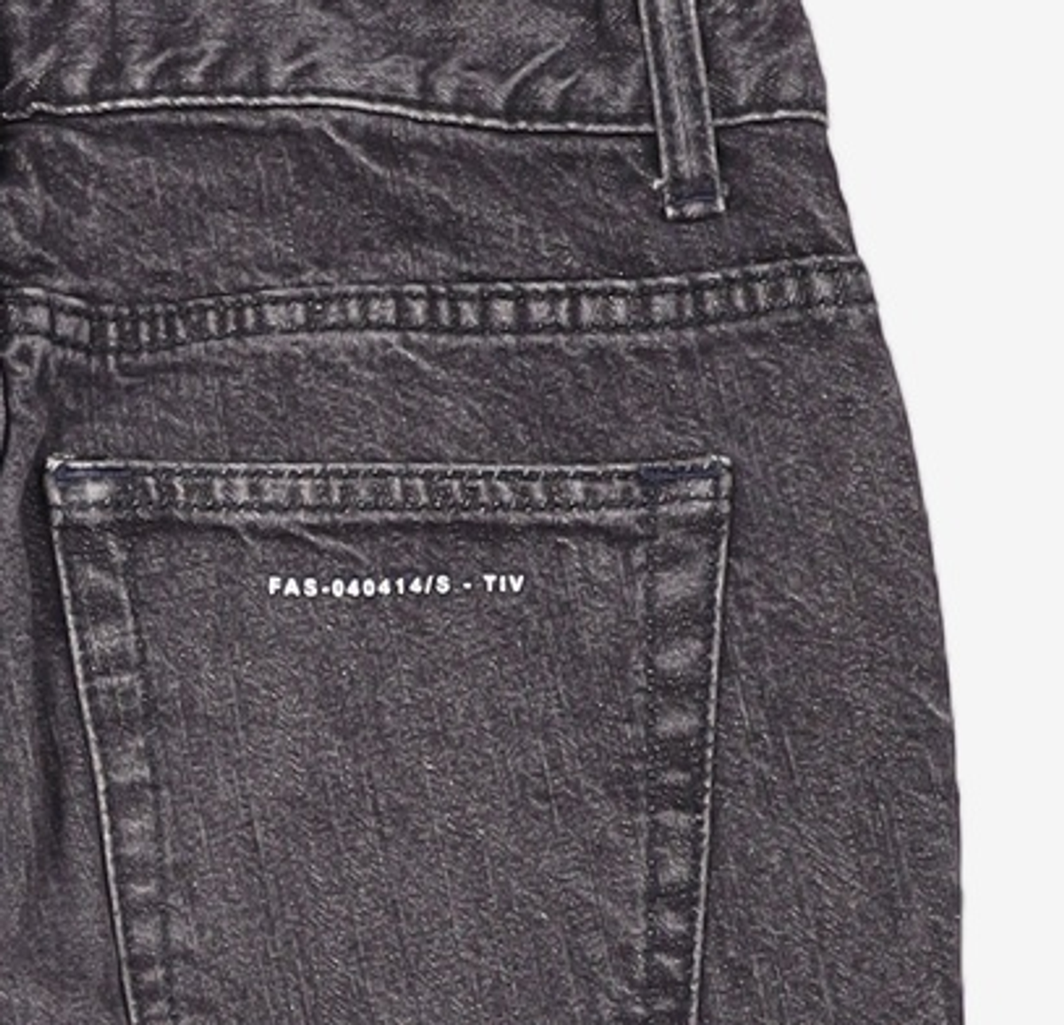 페이탈리즘(FATALISM) EVENT #0186 Heritage black mannish crop fit 44