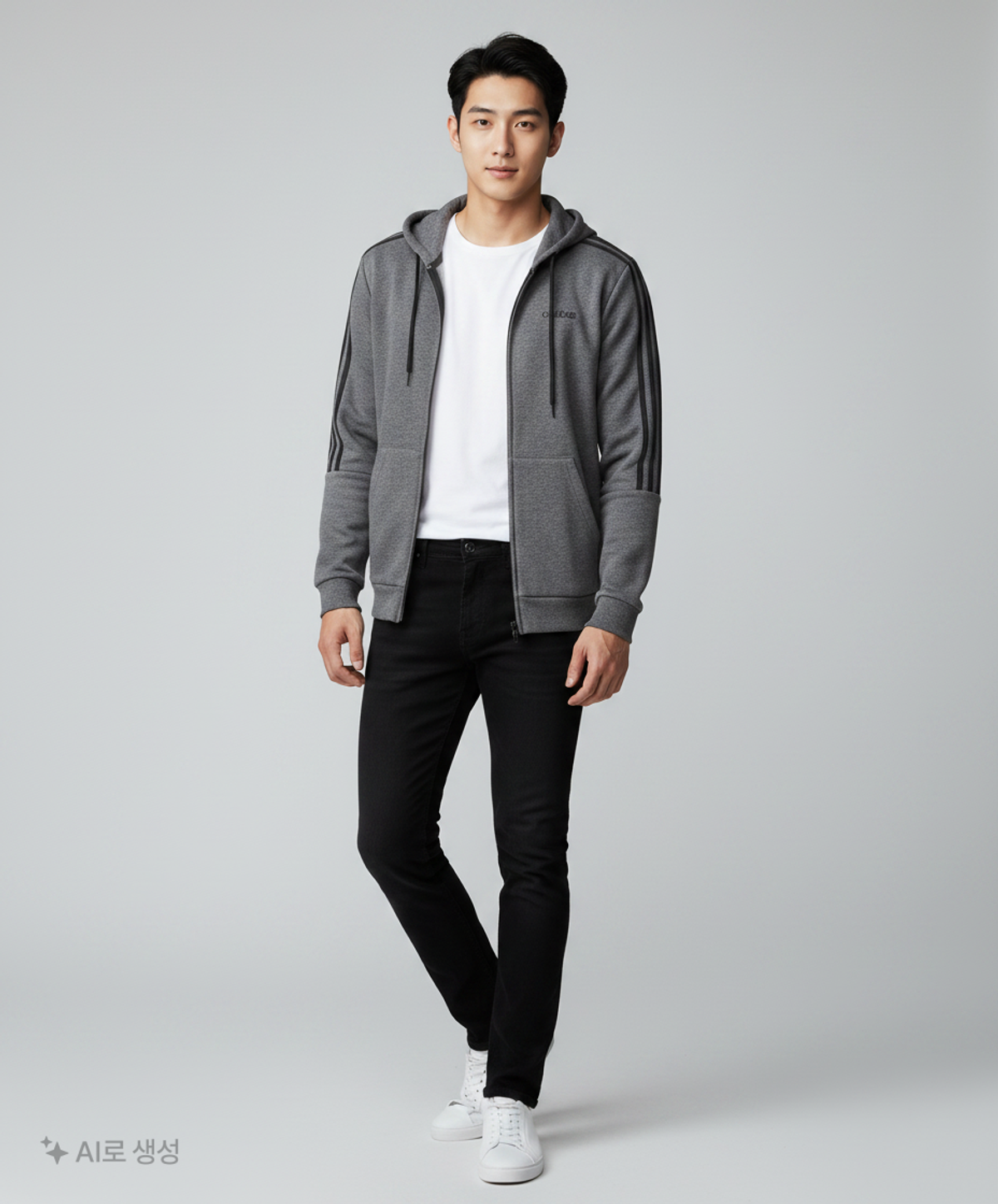아디다스(ADIDAS) 후드 집업 M