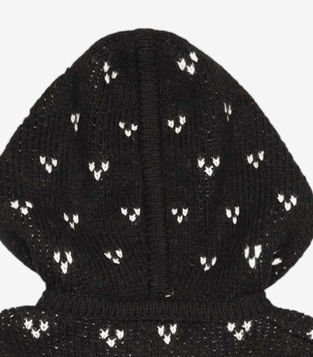 다이애그널(DIAGONAL) NORDIC HOODIE ZIP UP (black) 2XL