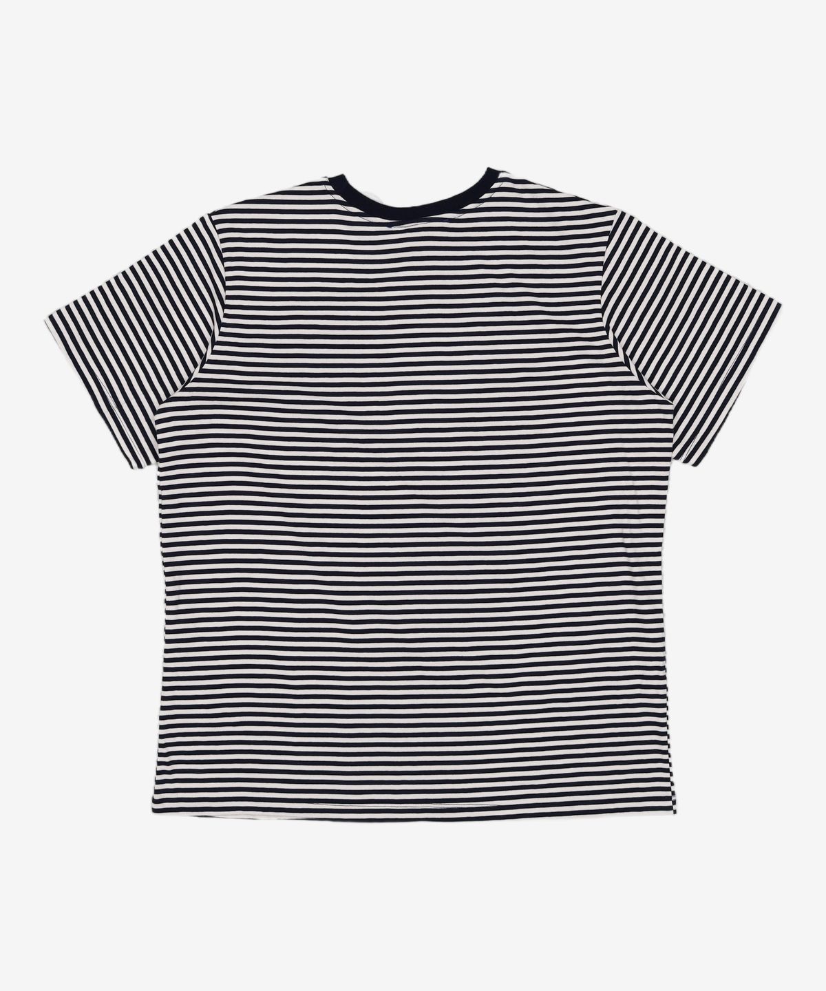 룩캐스트(LOOKAST) NAVY STRIPE ARTE LOGO TSHIRT FREE