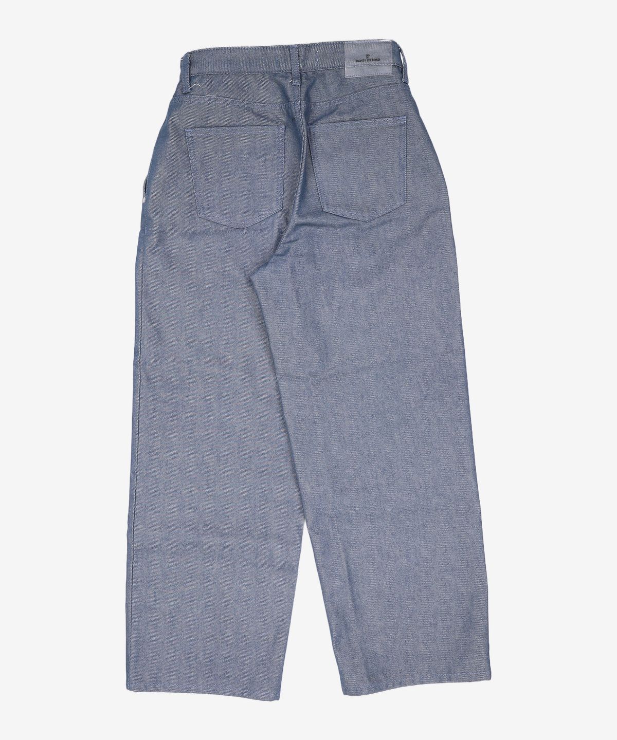 86로드(86ROAD) REAL WIDE ONE TUCK DENIM GREEN BLUE / WIDE 28