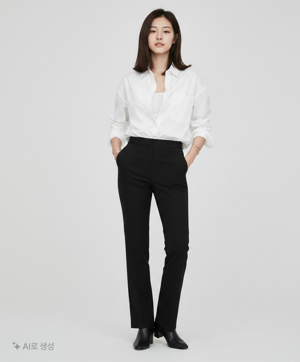 톰보이(TOMBOY) 캐주얼 셔츠 80-90-160