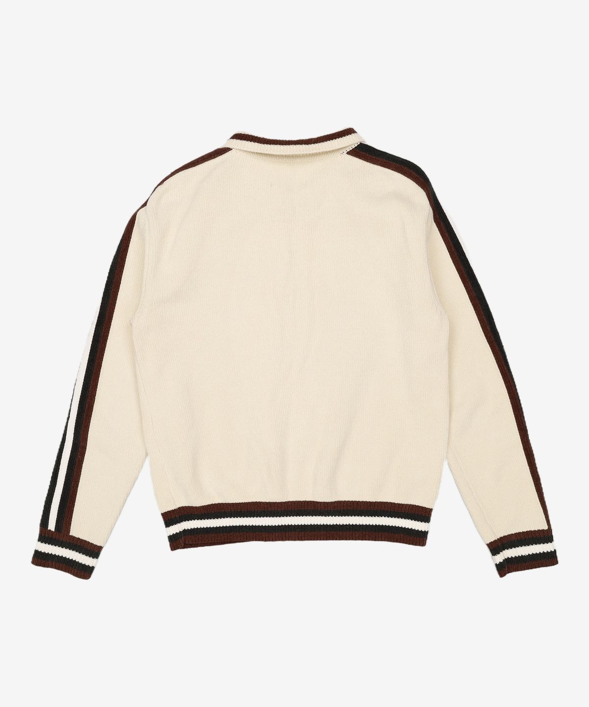 디스이즈네버댓(THISISNEVERTHAT) Striped Zip Cardigan Ivory S