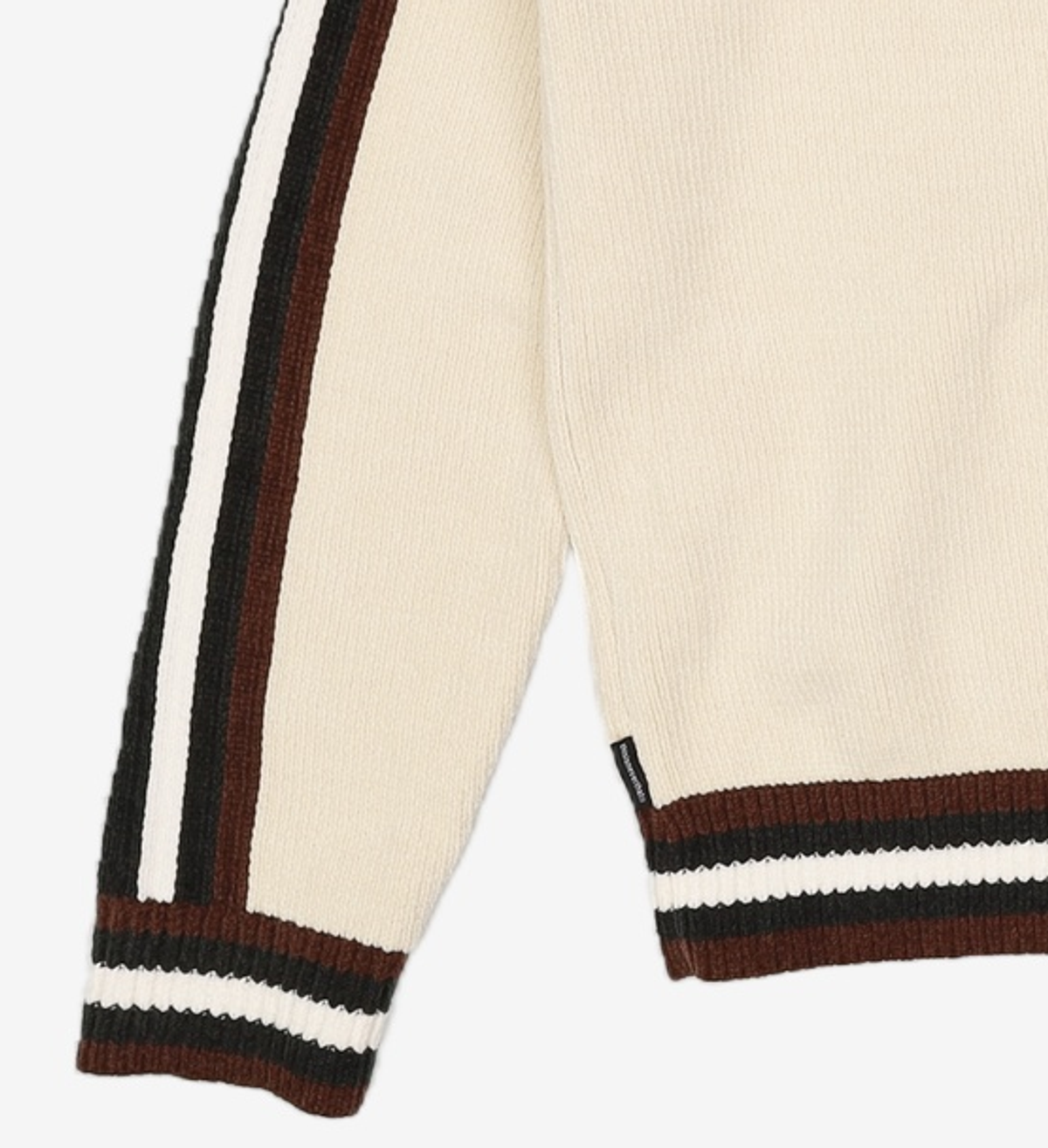 디스이즈네버댓(THISISNEVERTHAT) Striped Zip Cardigan Ivory S