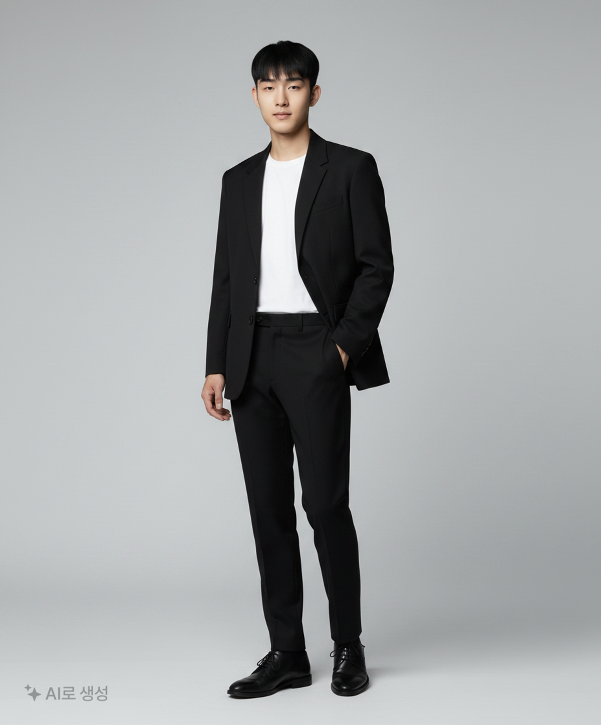 무신사 스탠다드(MUSINSA STANDARD) 오버사이즈 블레이저 [블랙] XL