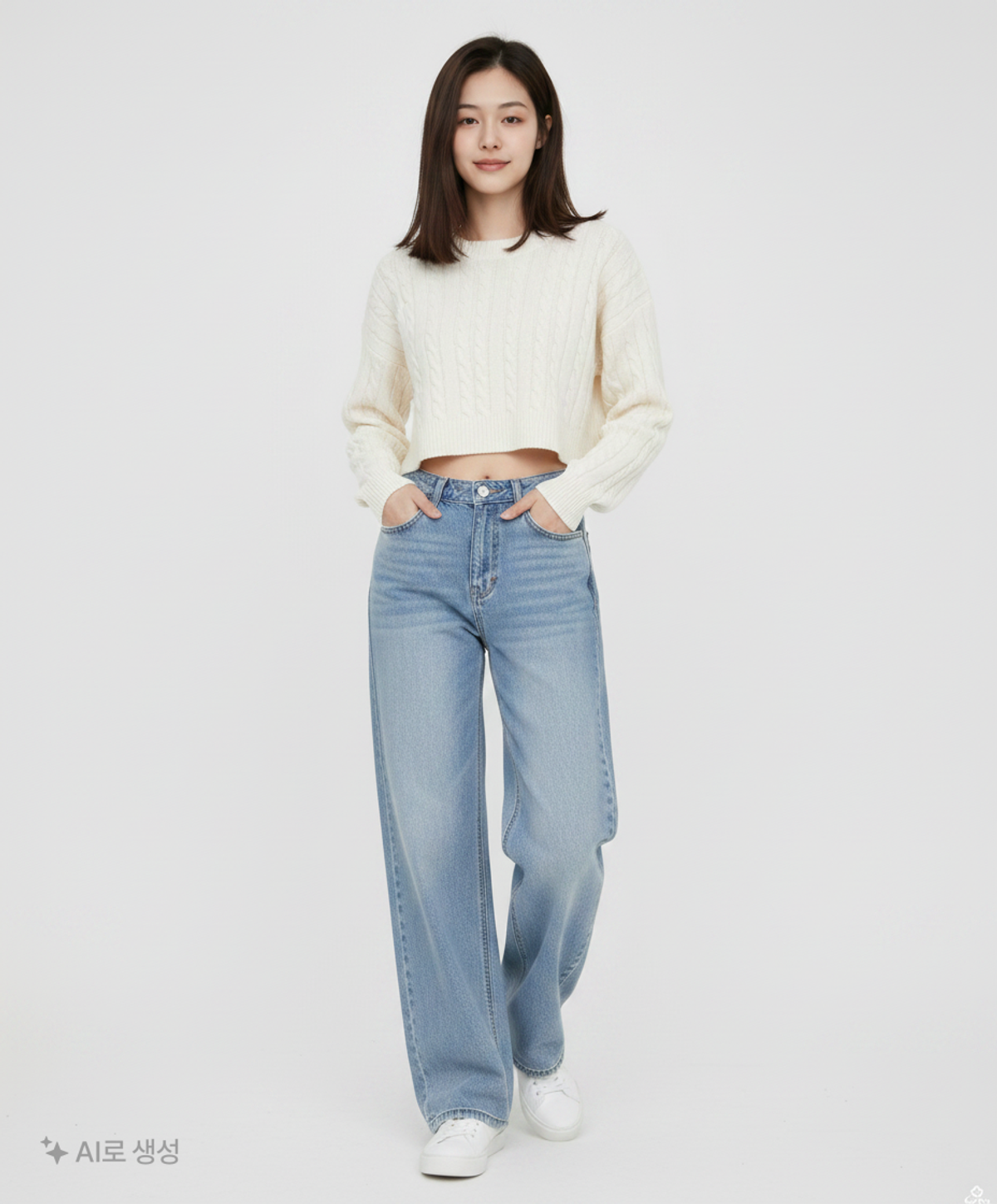 미쏘(MIXXO) 청/데님 팬츠 24