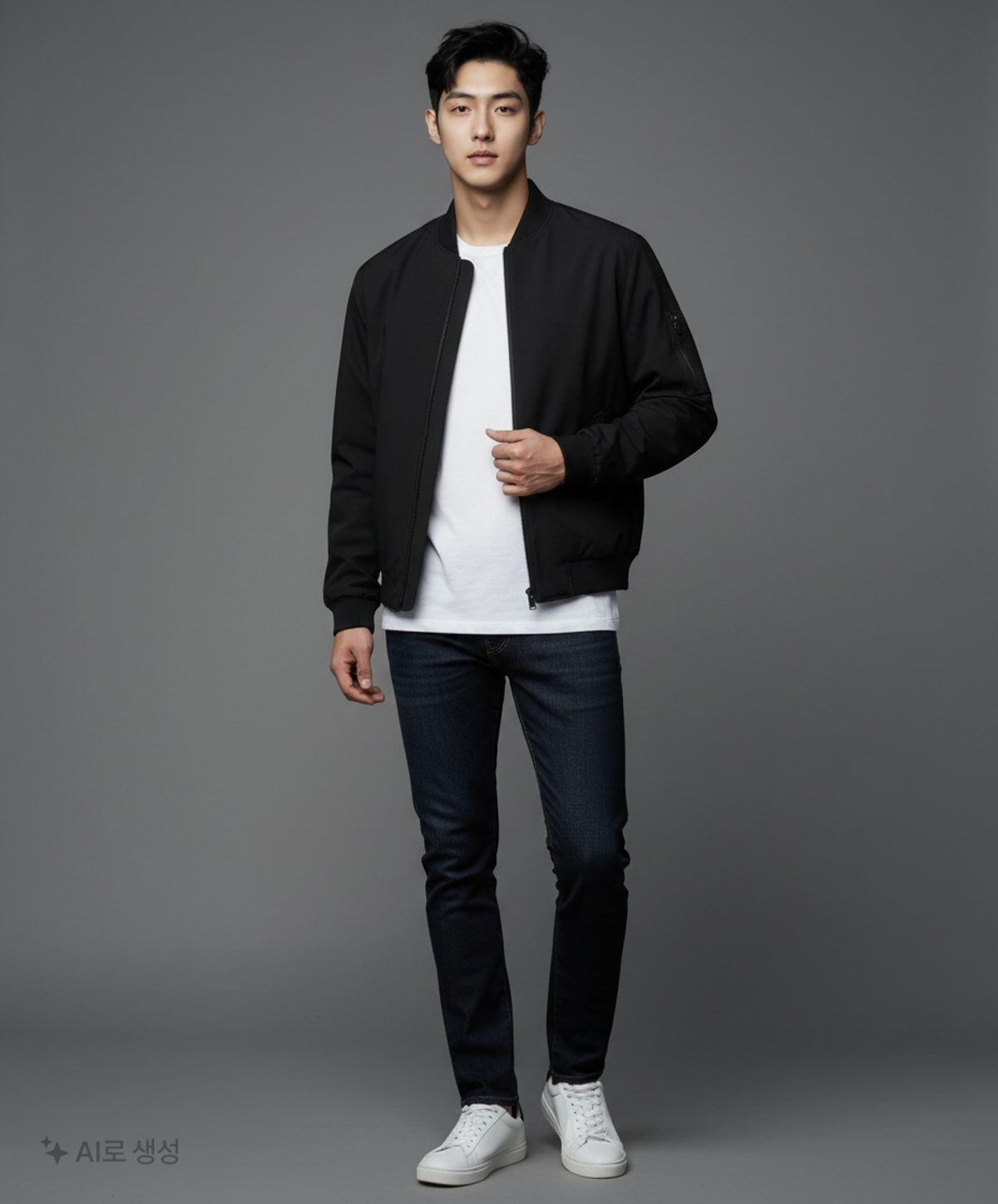 스파오(SPAO) 항공 점퍼/블루종/MA-1 95