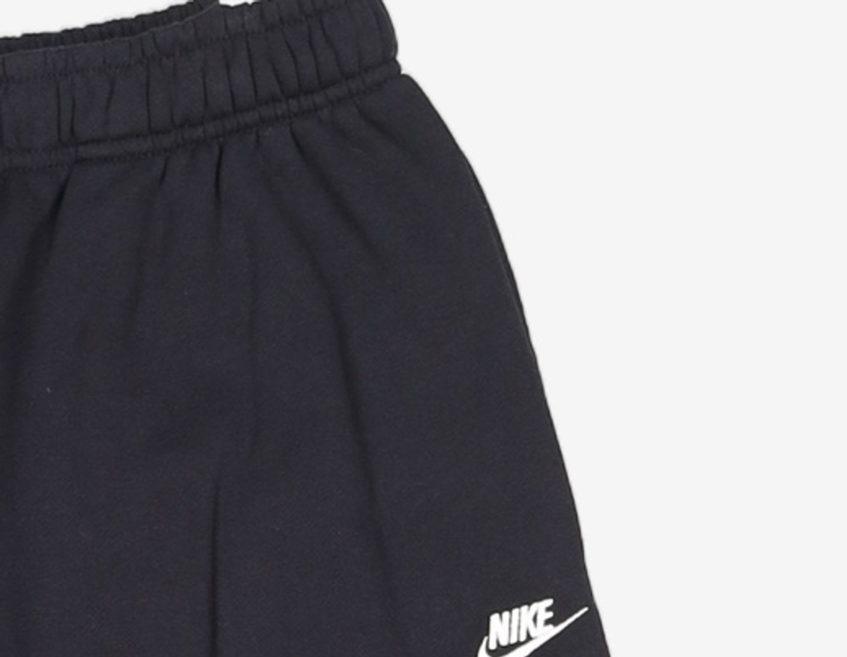 나이키(NIKE) 클럽 플리스 오버사이즈 프렌치 테리 팬츠 M - 블랙:화이트 / HJ1823-010 S