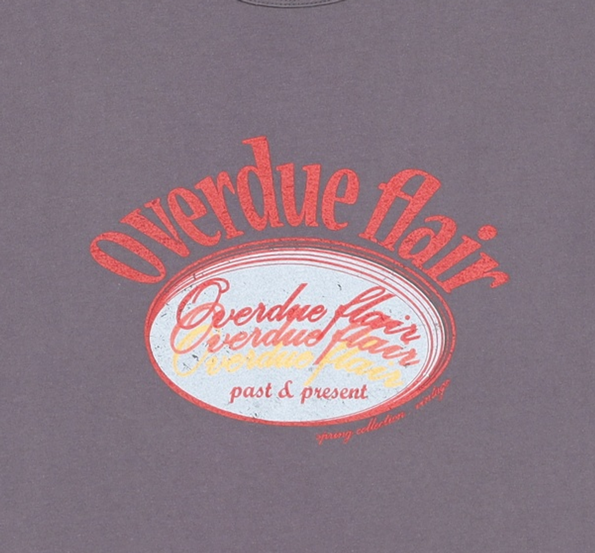 오버듀플레어(OVERDUEFLAIR) 반소매 티셔츠 FREE