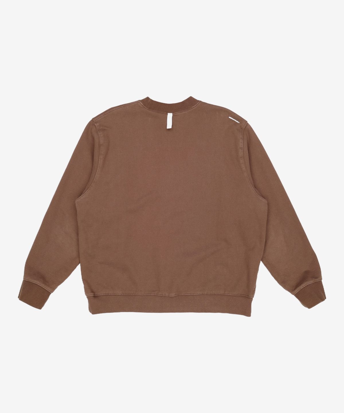노매뉴얼(NOMANUAL) NEW WORLD SWEATSHIRT - BROWN XL
