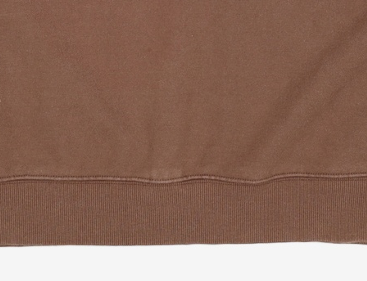 노매뉴얼(NOMANUAL) NEW WORLD SWEATSHIRT - BROWN XL