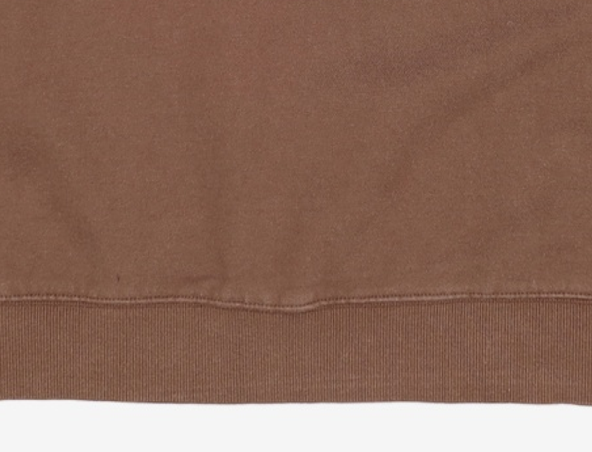 노매뉴얼(NOMANUAL) NEW WORLD SWEATSHIRT - BROWN XL