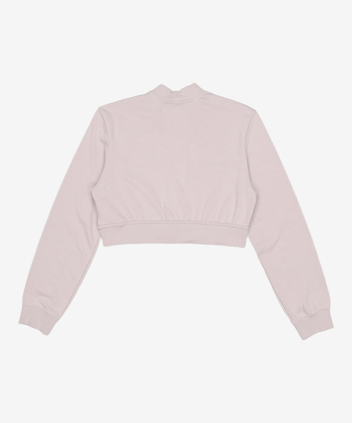 나이키(NIKE) 스포츠웨어 칠 테리 크루넥 크롭 프렌치 테리 탑 W - 플래티넘 바이올렛:세일 / FN2477-019 L