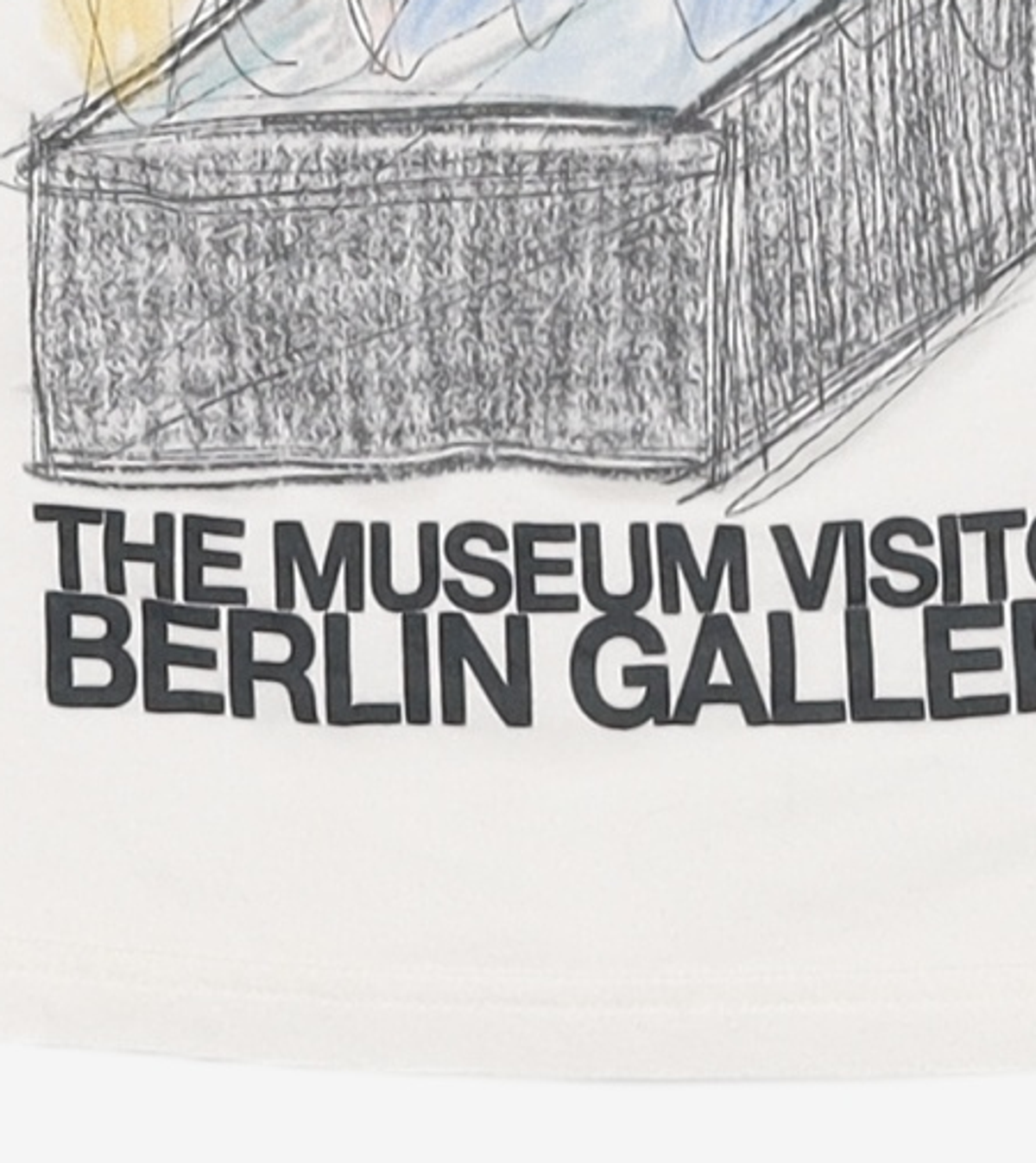 더뮤지엄비지터(THEMUSEUMVISITOR) 반소매 티셔츠 S