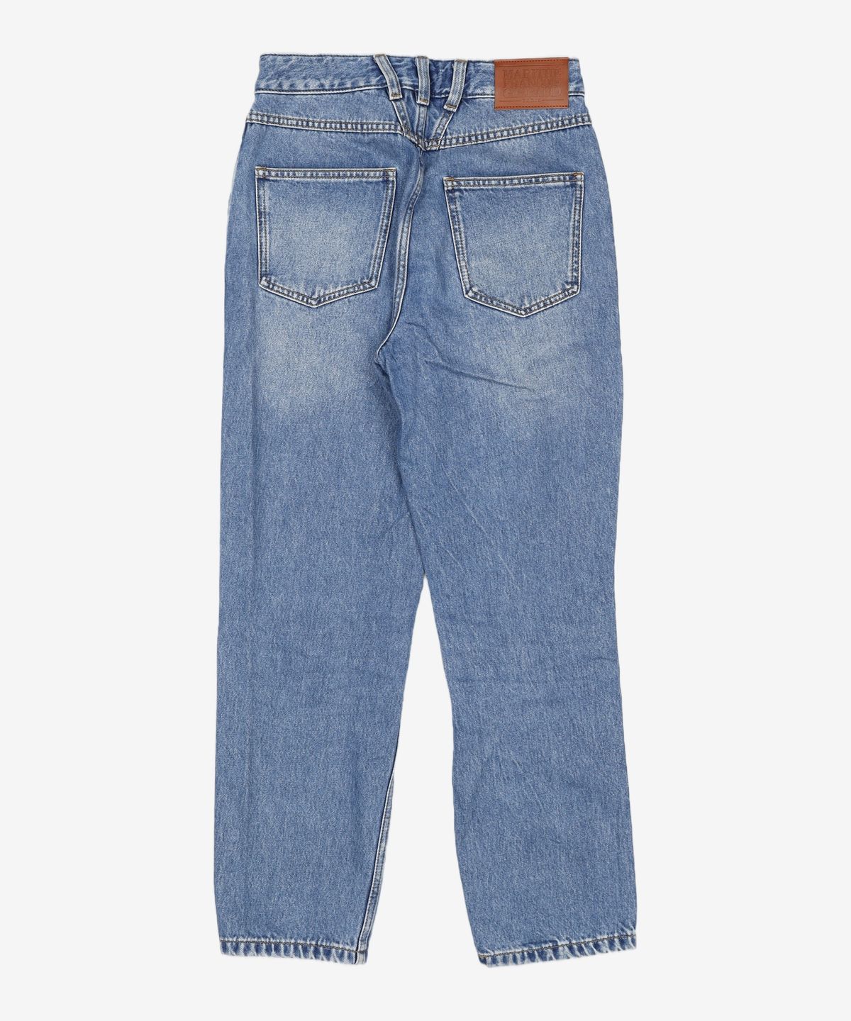 마리떼 프랑소와 저버(MARITHÉ + FRANҪOIS GIRBAUD) W X-POCKET TAPERED DENIM PANTS blue 26