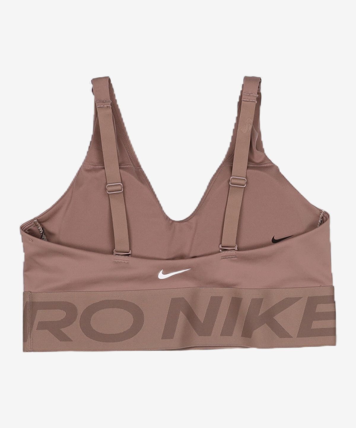 나이키(NIKE) 프로 인디 플런지 미디엄 서포트 패드 스포츠 브라 W - 밍크 브라운:아이언스톤:화이트 / HF7325-233 90