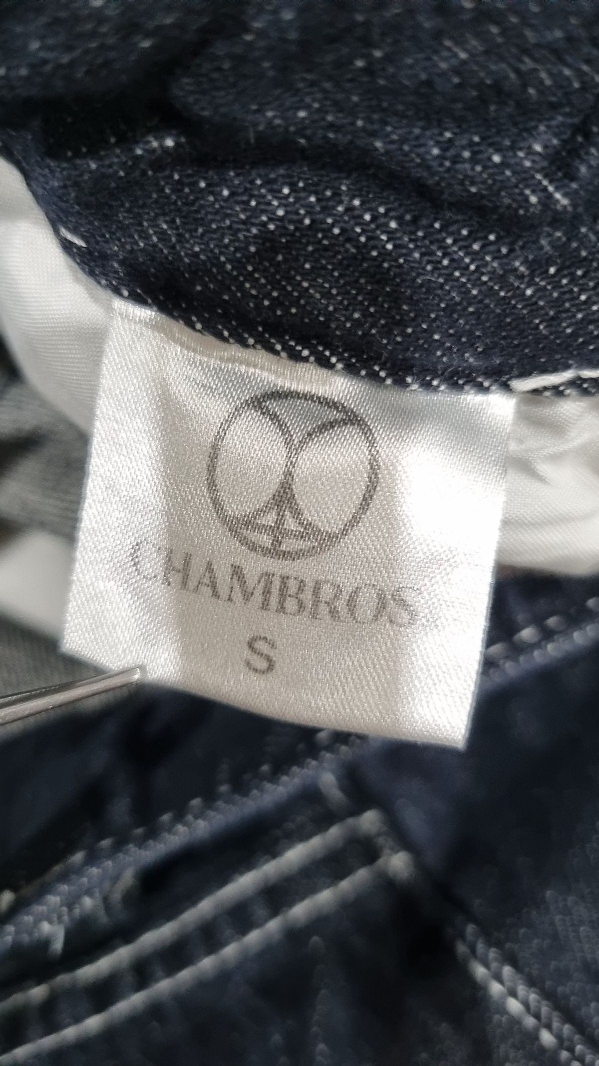 챔브로스(CHAMBROS) 청/데님 팬츠 S