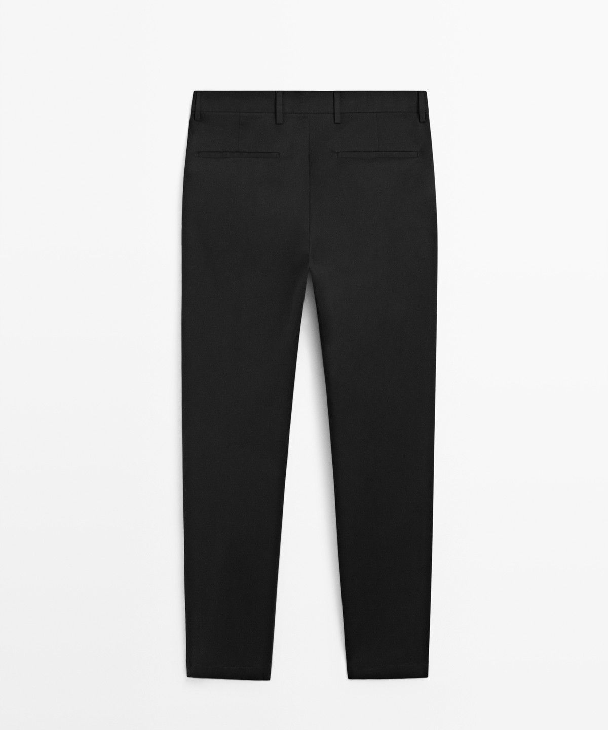 마시모두띠(MASSIMO DUTTI) 코튼 블렌드 슬림핏 팬츠