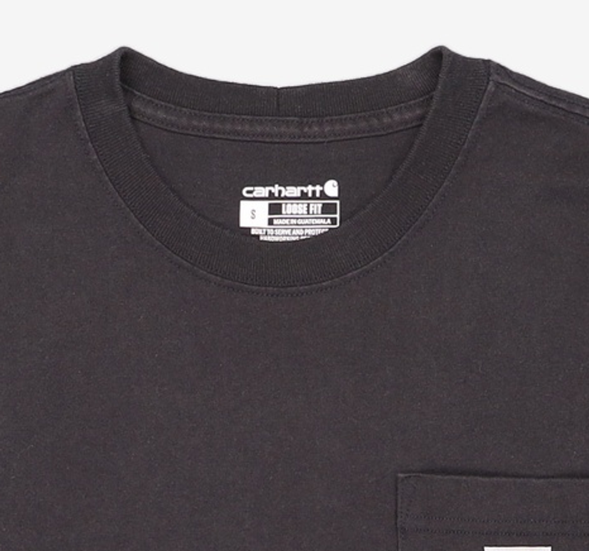 칼하트(CARHARTT) K87 반팔티 (블랙) S